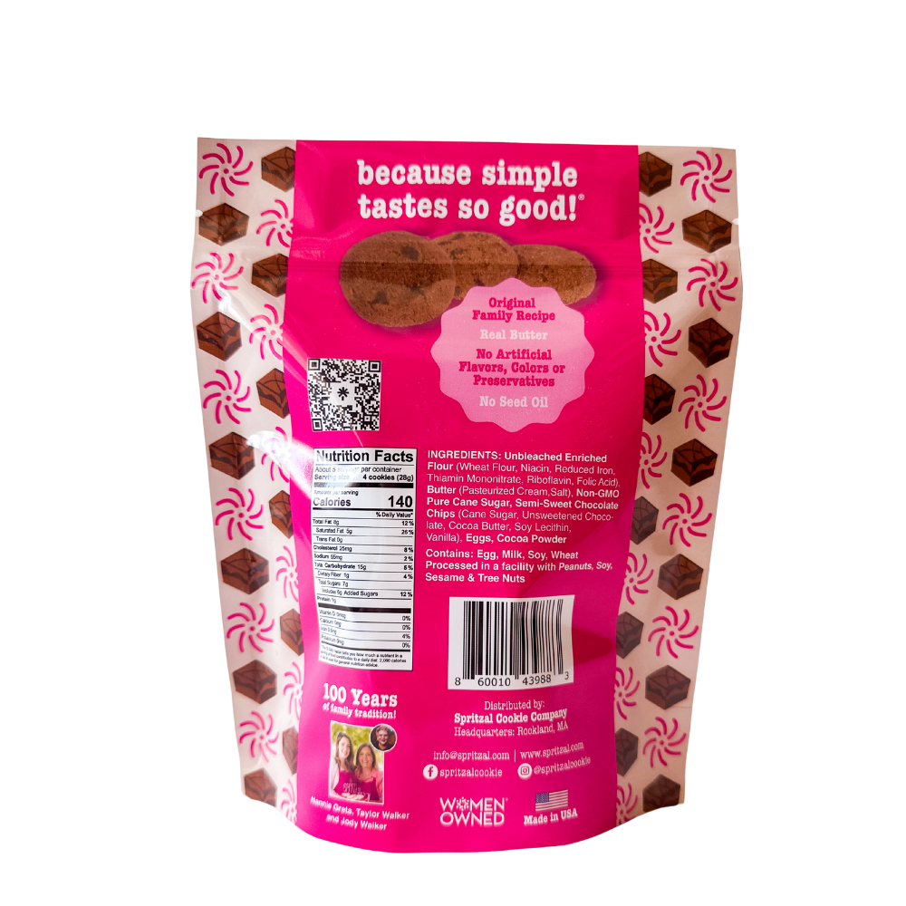 Brownie Chocolatey Chip Shortbread Cookie Bites